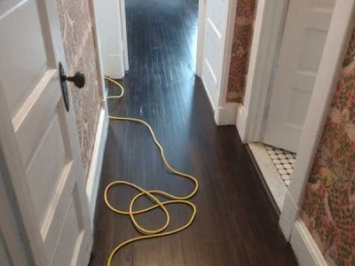 Hallway Floor Installation