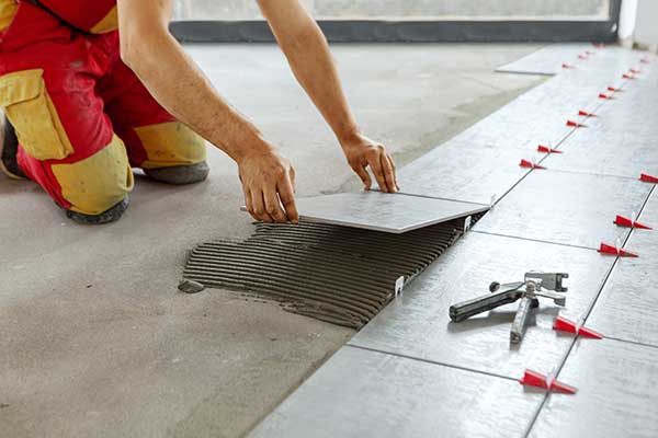 Install Tile Flooring